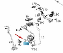 Load image into Gallery viewer, 2008-24 Mercedes Windshield Washer Fluid Level Sensor to Tank Seal 203 869 00 98
