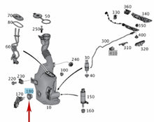 Load image into Gallery viewer, 2008-24 Mercedes Windshield Washer Fluid Level Sensor to Tank Seal 203 869 00 98
