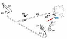 Load image into Gallery viewer, 1995-20 Mercedes Headlight Washer Pump Rubber Seal Grommet OE MB 010 997 11 81
