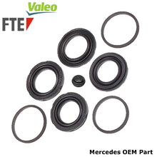 Load image into Gallery viewer, 1990-02 Mercedes 4 Piston Front Caliper Seal Repair Kit OEM Valeo 000 421 71 86
