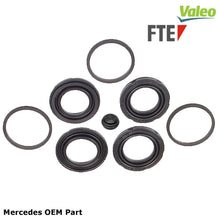 Load image into Gallery viewer, 1990-02 Mercedes 4 Piston Front Caliper Seal Repair Kit OEM Valeo 000 421 71 86
