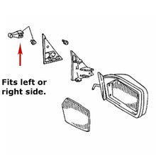 Load image into Gallery viewer, 1971-91 Mercedes Left or Right Outside Rear View Mirror Adjustment Handle OE MB
