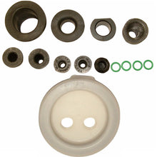 Load image into Gallery viewer, 01-09 Mercedes C CLK Washer Fluid Reservoir Complete Lid Rubber Seal Grommet Kit
