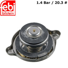 Load image into Gallery viewer, 1968-04 Mercedes 1.4 bar 20 # Radiator Pressure Cap Febi Bilstein 124 500 04 06
