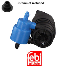 Load image into Gallery viewer, 1998-23 Audi A3 A4 A6 Q3 Q5 Q7 S4 SQ5 Windshield Washer Pump with Grommet Febi
