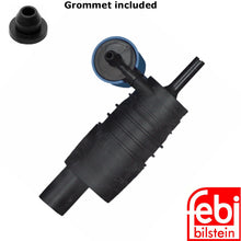 Load image into Gallery viewer, 1998-99 Audi A4 1998-06 VW Golf Passat Windshield Washer Pump with Grommet Febi
