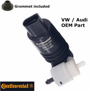 1998-99 Audi A4 1998-06 VW Golf Passat OEM Windshield Washer Pump & Grommet