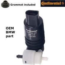 Load image into Gallery viewer, 1997-21 BMW i3 318ti Z3 2007-13 Mini OEM Windshield Washer Double Pump &amp; Grommet
