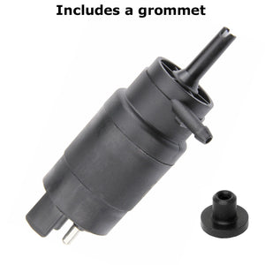 1990-02 Mercedes 300 320 400 420 500 600 Headlight Washer Pump with New Grommet