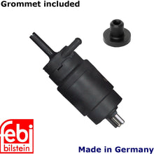 Load image into Gallery viewer, 1990-02 Mercedes 300 320 400 420 500 600 Headlight Washer Pump with Grommet Febi
