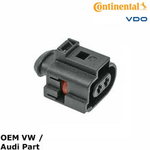 Load image into Gallery viewer, 1990-22 VW Audi Headlight Washer Pump Electrical Connector OEM 1J0 973 722 A
