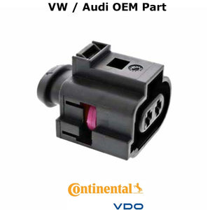 Headlight Washer Pump Electrical Connector 1990-22 VW Audi OEM 1J0 973 722 A