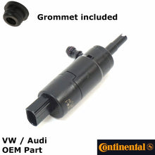 Load image into Gallery viewer, 1990-17 Volkswagen VW Audi Headlight Washer Pump OEM Continental VDO 3B7 955 681
