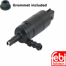 Load image into Gallery viewer, 1978-95 Porsche 911 924 928 944 968 Headlight Washer Pump with Grommet Febi
