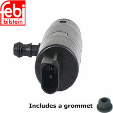 Load image into Gallery viewer, 1978-95 Porsche 911 924 928 944 968 Headlight Washer Pump with Grommet Febi
