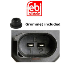 Load image into Gallery viewer, 2015-18 Porsche Macan Headlight Washer Pump &amp; Grommet 6R0 955 681 Febi Bilstein
