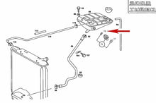 Load image into Gallery viewer, 1973-95 Mercedes Expansion Tank Level Sensor or Block Off Plug O Ring Seal
