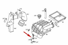 Load image into Gallery viewer, 2000-20 Mercedes Windshield Washer Hydraulic Expansion Tank Mounting Grommet OE
