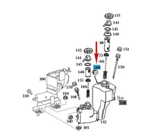 Load image into Gallery viewer, 2000-20 Mercedes Windshield Washer Hydraulic Expansion Tank Mounting Grommet OE
