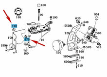 Load image into Gallery viewer, 2000-20 Mercedes Windshield Washer Hydraulic Expansion Tank Mounting Grommet OE
