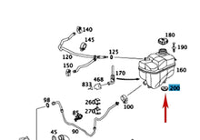 Load image into Gallery viewer, 2000-20 Mercedes Windshield Washer Hydraulic Expansion Tank Mounting Grommet OE
