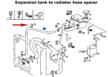 Load image into Gallery viewer, 1975-15 Mercedes A/C Radiator Heater P/S Hose Spacer Protection Buffer Grommet
