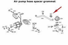 Load image into Gallery viewer, 1975-15 Mercedes A/C Radiator Heater P/S Hose Spacer Protection Buffer Grommet
