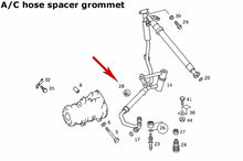 Load image into Gallery viewer, 1975-15 Mercedes A/C Radiator Heater P/S Hose Spacer Protection Buffer Grommet
