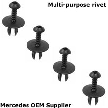 Load image into Gallery viewer, 1977-23 Mercedes Multi Purpose 16.5mm X 15.27mm Phillips Head Rivet Mercedes OEM
