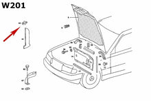 Load image into Gallery viewer, 1977-23 Mercedes Multi Purpose 16.5mm X 15.27mm Phillips Head Rivet Mercedes OEM
