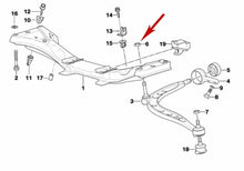 Load image into Gallery viewer, 2 X 1966-15 BMW 14 X 1.5 mm Lock Nut for Suspension Support Strut Control Arm OE
