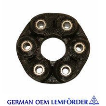 Load image into Gallery viewer, 2000-10 BMW X5 X6 78mm Driveshaft Front Flex Coupler Disc Guibo OEM Lemfoerder
