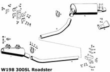 Load image into Gallery viewer, Square Rubber Exhaust Hanger OE Mercedes 100 Limo 170 Sb Vb 300 Sc SL Roadster
