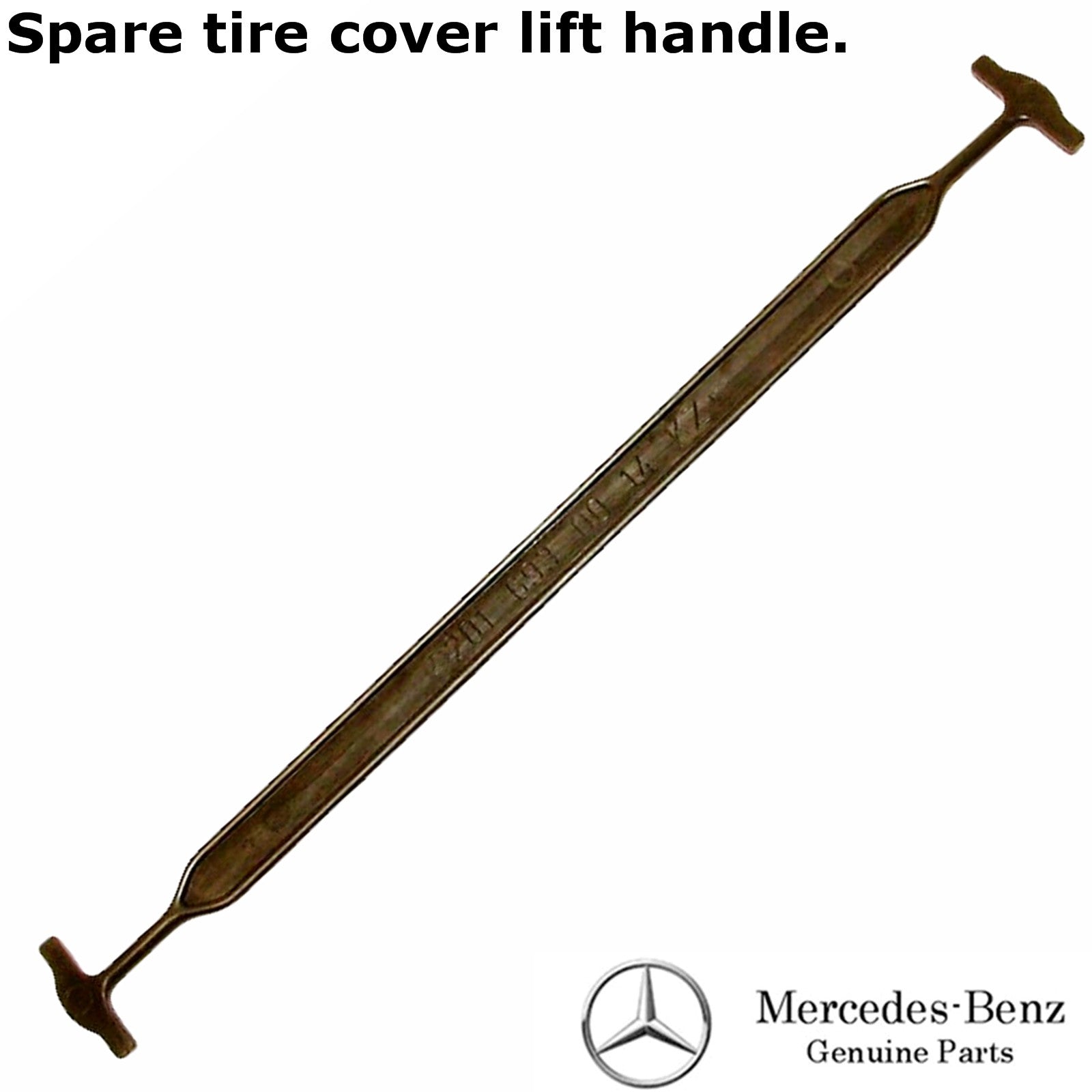 1984-93 Mercedes W201 190D 190E Trunk Spare Tire Cover Handle 201