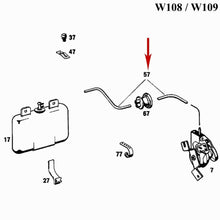 Load image into Gallery viewer, 1954-15 Mercedes Windshield Washer 4.5 mm X 7.5 mm Clear Reinforced Hose OEM
