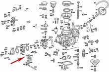 Load image into Gallery viewer, 1968-78 Mercedes 220 230 Carburetor Triangular Choke Diaphragm 000 071 01 26
