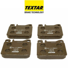 Load image into Gallery viewer, Yellow Box Textar Thick Front Brake Pad Set 1980-91 Mercedes 107 116 123 126
