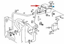 Load image into Gallery viewer, 84-93 Mercedes 190 D E 260 300 CE E TE Radiator Coolant Overflow Expansion Tank
