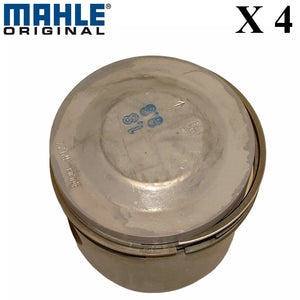 1980-83 BMW E21 320i M10 1.8L 89.22 1st. OS OEM Mahle Piston Set 11 25 1 270 524