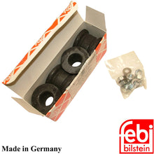 Load image into Gallery viewer, 1984-93 Mercedes 190D 2.2 190E2.3 Complete Front Sway Bar Bushing &amp; Hardware Kit
