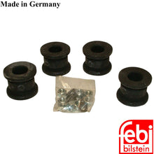 Load image into Gallery viewer, 1984-93 Mercedes 190D 2.2 190E2.3 Complete Front Sway Bar Bushing &amp; Hardware Kit
