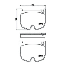Load image into Gallery viewer, Front Brake Pads German OEM Pagid + Sensor &amp; Paste 2003-06 Mercedes CL S SL AMG
