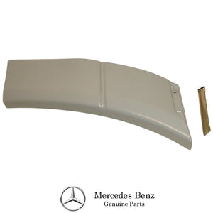 1995-99 Mercedes W140 S 320 350 500 600 Left Rear Fender Panel Molding New OE MB