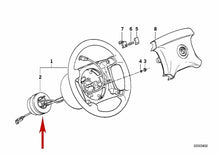 Load image into Gallery viewer, 1990-94 BMW E36 3 E34 5 E32 7 E31 8 OE Steering Wheel Slip Ring 32 34 1 160 901
