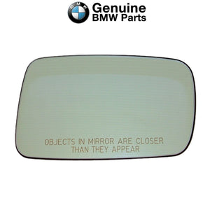 2000-08 BMW 3 & 7 Right Door Heated Convex Mirror Glass OE BMW 51 16 8 247 134