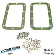 Load image into Gallery viewer, 1956-69 Porsche 356A 356B 356C 356SC 912 Oil Sump Gasket &amp; Hardware Kit German
