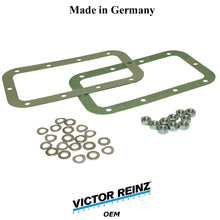 Load image into Gallery viewer, 1956-69 Porsche 356A 356B 356C 356SC 912 Oil Sump Gasket &amp; Hardware Kit German
