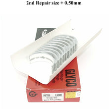 Load image into Gallery viewer, 57.50mm 2nd Repair Glyco Crankshaft Main Bearing Set Mercedes 190E 2.3 2.3-16V
