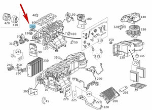 2000-24 Mercedes Metris Sprinter A/C Temperature Sensor On Evaporator OEM Behr