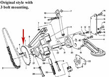 Load image into Gallery viewer, 1966-83 BMW M10 1602 1800 1802 2000 2002 320i Original Oil Pump Chain Sprocket
